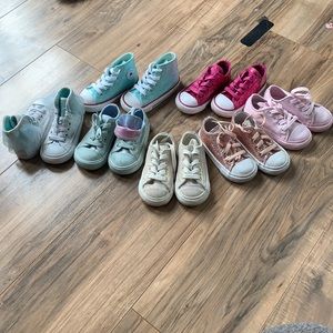 Toddler converse size 6 bundle